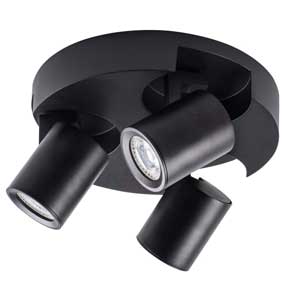 Internal Lights Surface Spotlights Black