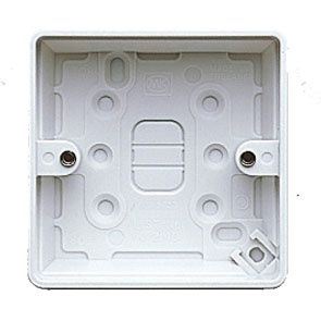 White Moulded  MK Logic plus Pattresses
