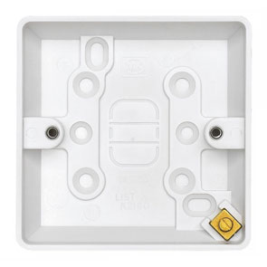 White Moulded  MK Logic plus Pattresses