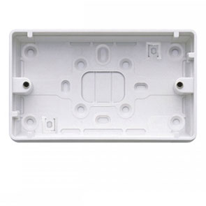 White Moulded  MK Logic plus Pattresses