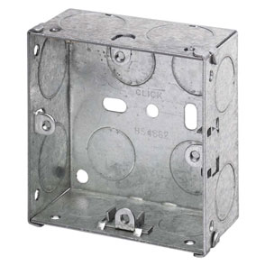 Flush knock out boxes