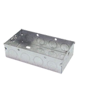 Flush knock out boxes