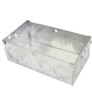 Flush knock out boxes