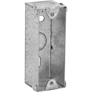 Flush knock out boxes