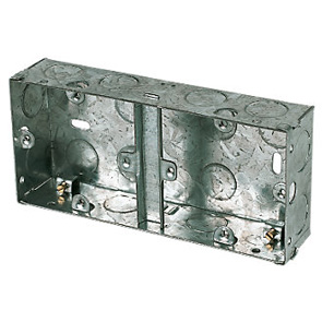 Flush knock out boxes