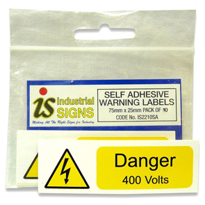 Labels & Stickers Voltage Warning Labels