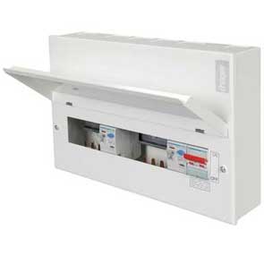 Hager VML955H Consumer Unit 5+5 Way 100A