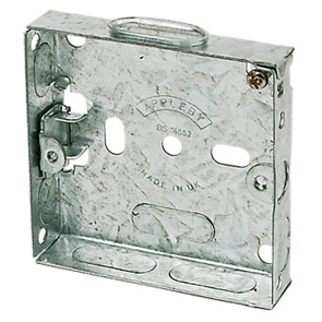 Flush knock out boxes