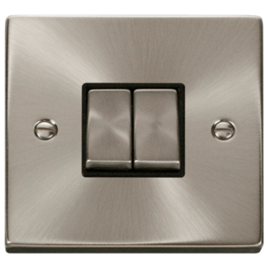 Click VPSC412BK Plateswitch 2G 2W 10A SC