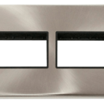 Click VPSC406BK Frontplate 2G 6Aperture