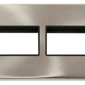 Click VPSC406BK Frontplate 2G 6Aperture