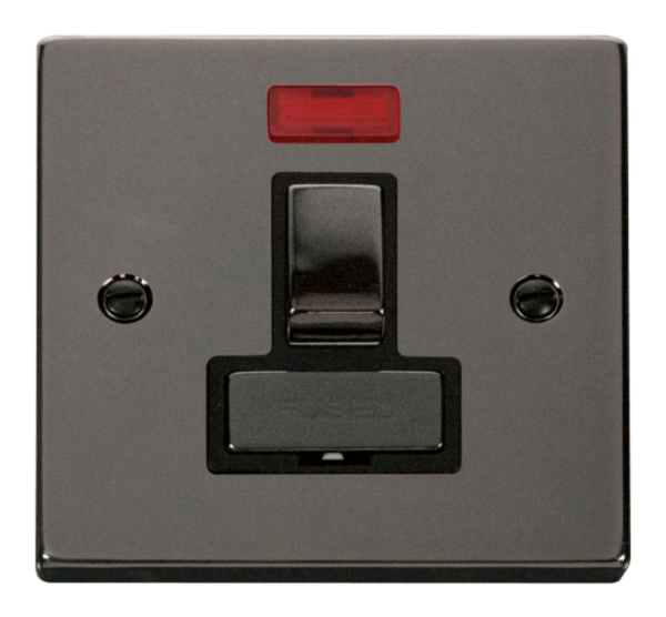 Click VPBN752BK Conn Unit Swd+Neon 13A