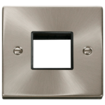 Click VPSC402BK Frontplate 1G 2Aperture