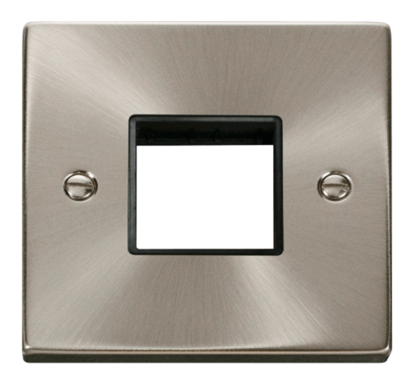 Click VPSC402BK Frontplate 1G 2Aperture