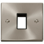 Click VPSC401BK Frontplate 1G 1Aperture