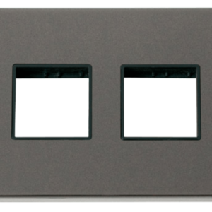 Click VPBN404BK Frontplate 2G 4Aperture