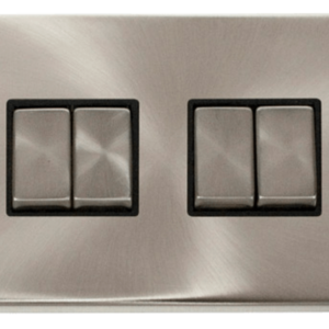 Click VPSC414BK Plateswitch 4G 2W 10A SC