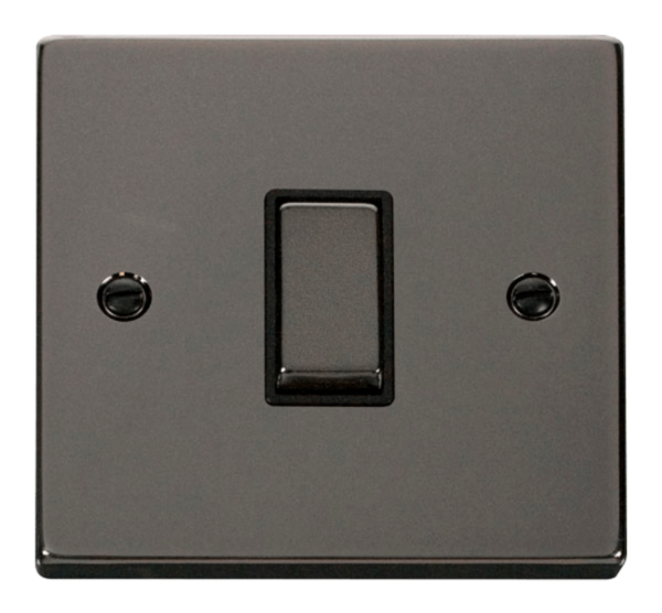 Click VPBN411BK Plateswitch 1G 2W 10A BN