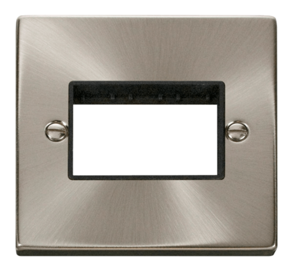 Click VPSC403BK Frontplate 1G 3Aperture