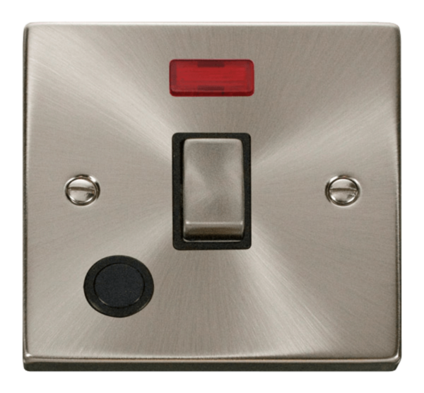 Click VPSC523BK Switch+F/O Neon DP 20A