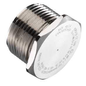 Deligo SP25 Stop End Hexagon 25mm Galv