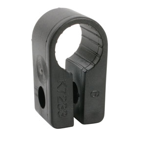 Deligo CC16 Cable Cleat No.16 25.4mm Blk