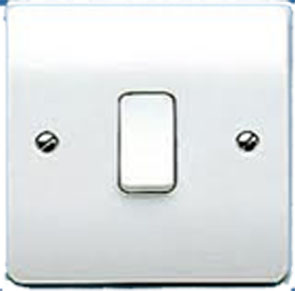 MK K4870WHI Switch 1 Gang 1 Way SP 10A