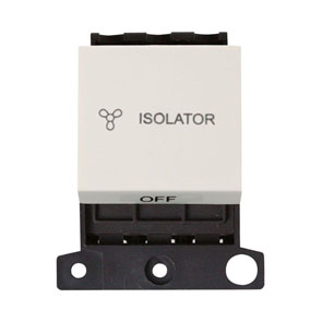Click MD020PW Fan Switch TP 10A White