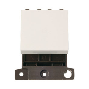 Click MD022PW Switch DP 2Mod 20A Whi