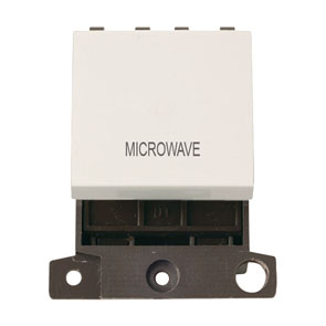 Click MD022PW-MW Switch DP 2 Module 20A