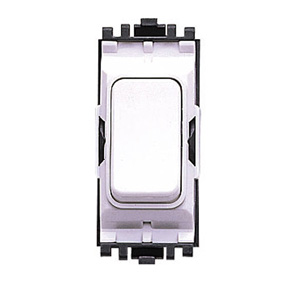 MK K4891WHI Grid Switch 1 Way SP 20A