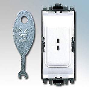 MK K4898WHI Grid Switch 2 Way SP Key