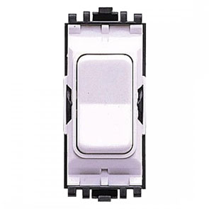 MK K4899WHI Grid Switch Centre OFF 20A