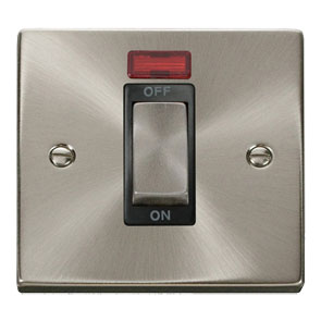 Click VPSC501BK Switch 1 Gang DP 45A