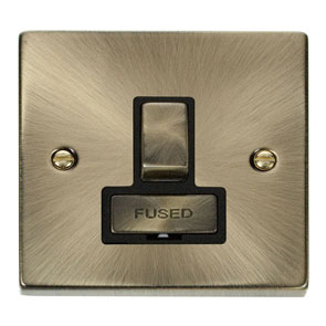 Click VPAB751BK Conn Unit Switched 13A