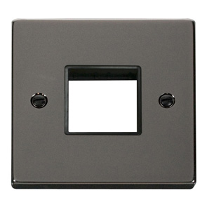 Click VPBN402BK Frontplate 1G 2Aperture