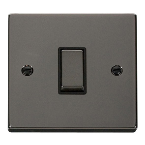 Click VPBN425BK Plateswitch 1G Int10A BN