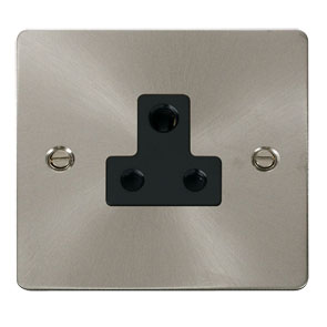 Click FPBS038BK Socket 1G Unswd 5A