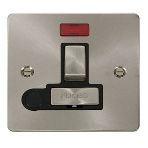 Click FPBS552BK Conn Unit Swd+Neon 13A