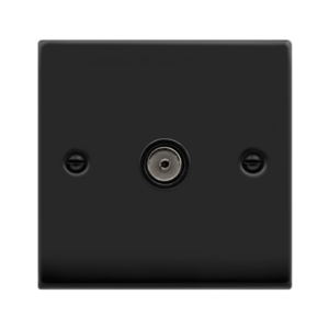 Click VPMB065BK Socket CoAx Single MB