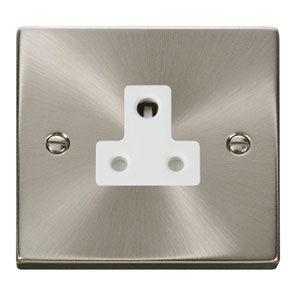 Click VPSC038WH Socket 1G Unswd 5A SC