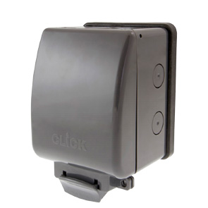 Click OA035AG Socket 1G DP Switched 13A